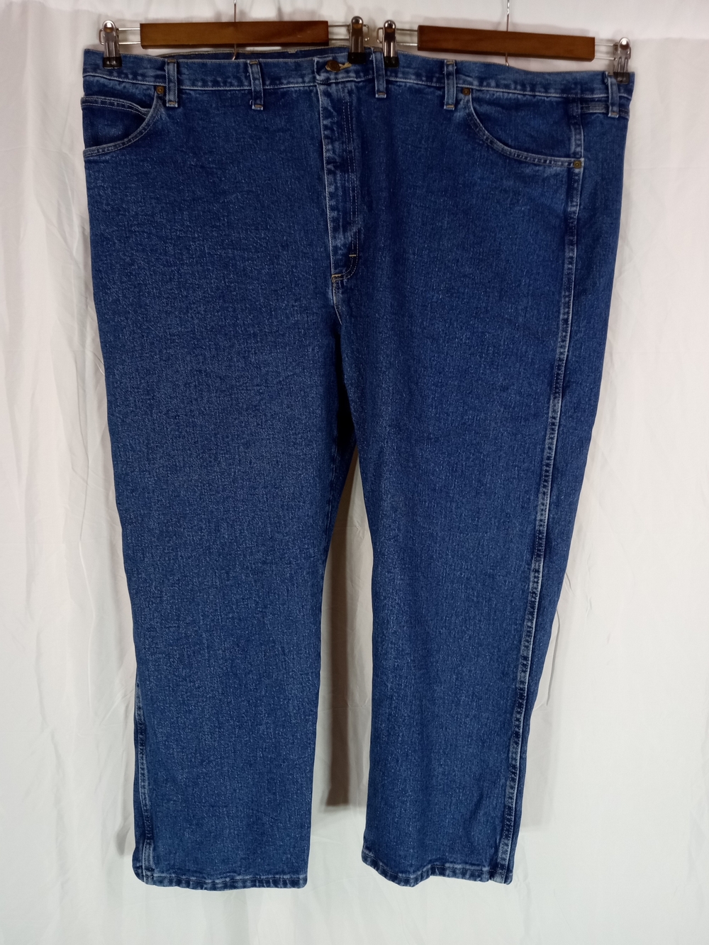 Wrangler Men's Straight Jeans Rugged Wear 56x30